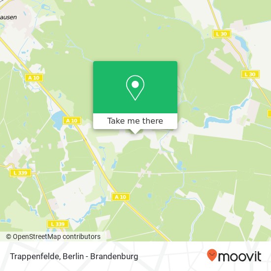 Карта Trappenfelde