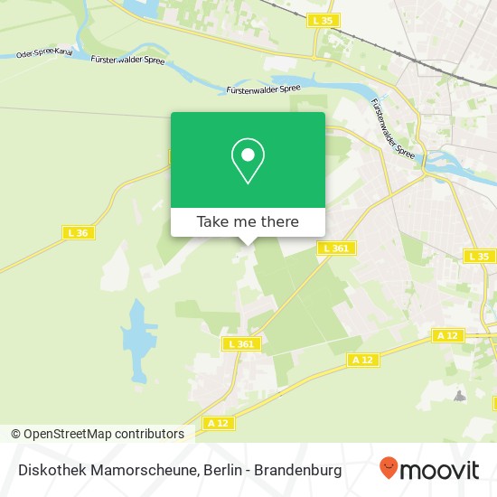 Diskothek Mamorscheune map