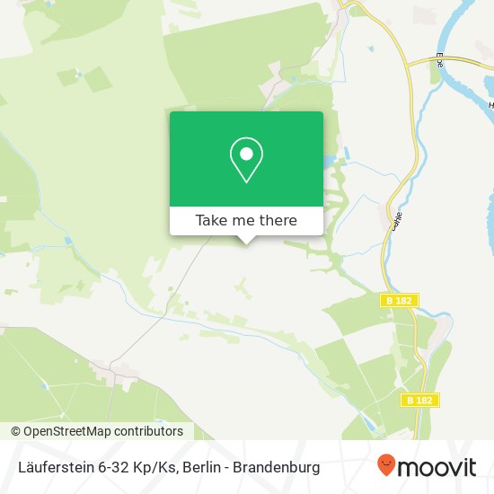 Läuferstein 6-32 Kp/Ks map