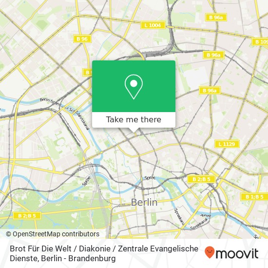 Brot Für Die Welt / Diakonie / Zentrale Evangelische Dienste map