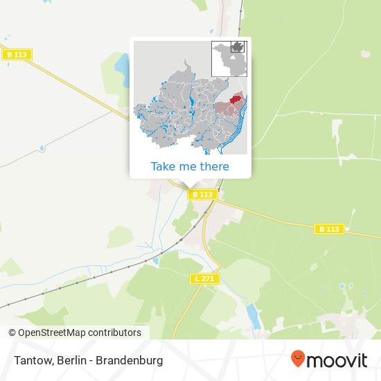 Tantow map