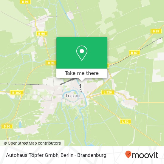 Autohaus Töpfer Gmbh map
