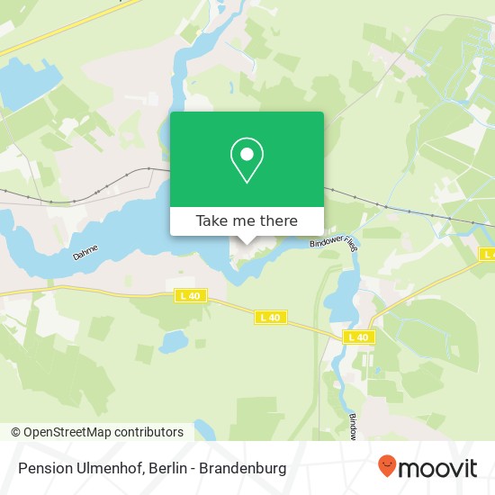 Pension Ulmenhof map