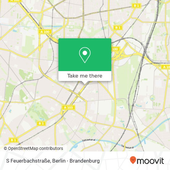 S Feuerbachstraße map