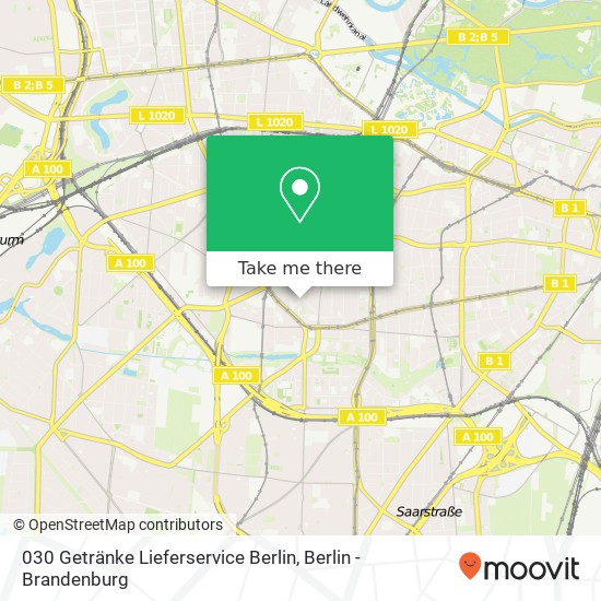 Карта 030 Getränke Lieferservice Berlin