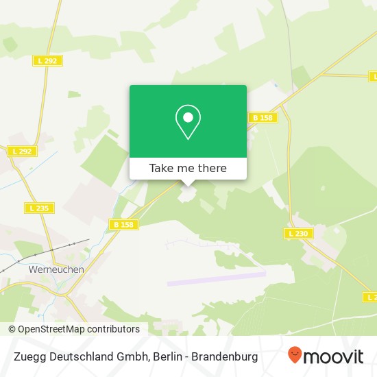 Zuegg Deutschland Gmbh map