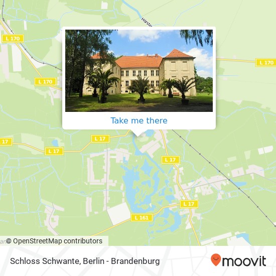 Schloss Schwante map