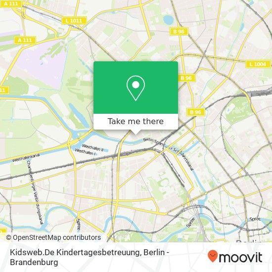 Kidsweb.De Kindertagesbetreuung map