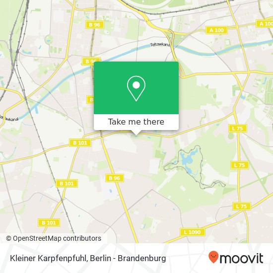 Карта Kleiner Karpfenpfuhl