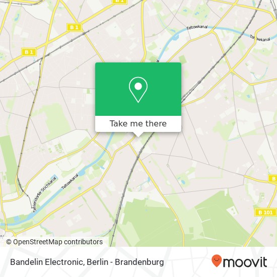 Bandelin Electronic map