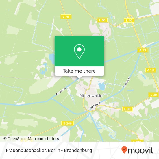 Frauenbuschacker map