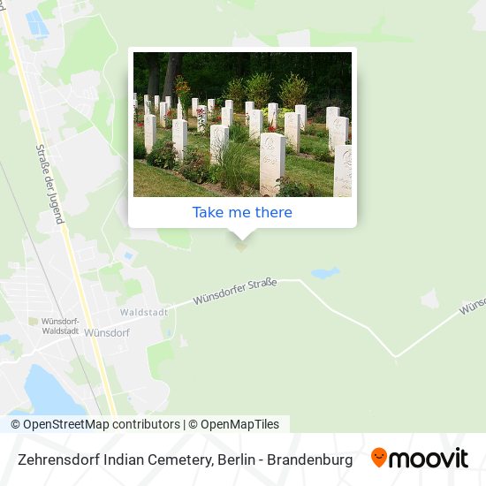 Карта Zehrensdorf Indian Cemetery