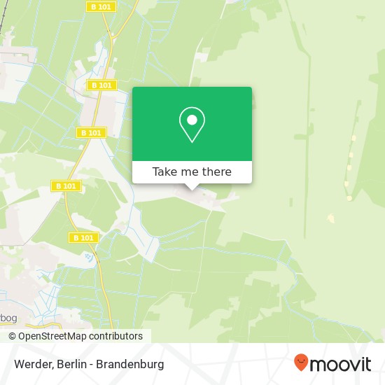 Werder map