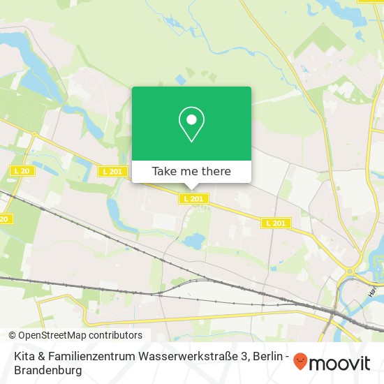 Карта Kita & Familienzentrum Wasserwerkstraße 3