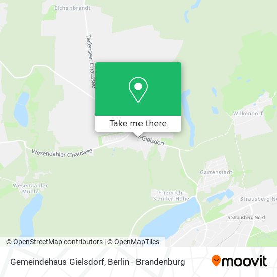 Карта Gemeindehaus Gielsdorf