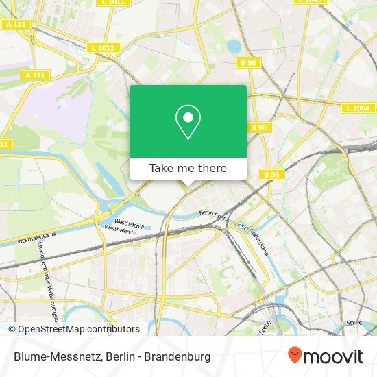 Карта Blume-Messnetz