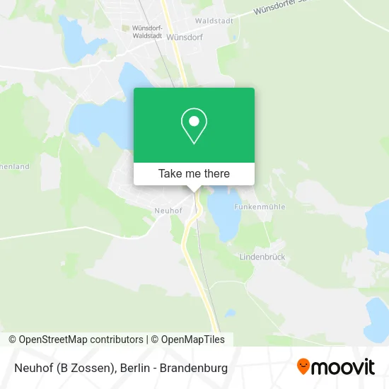 Карта Neuhof (B Zossen)