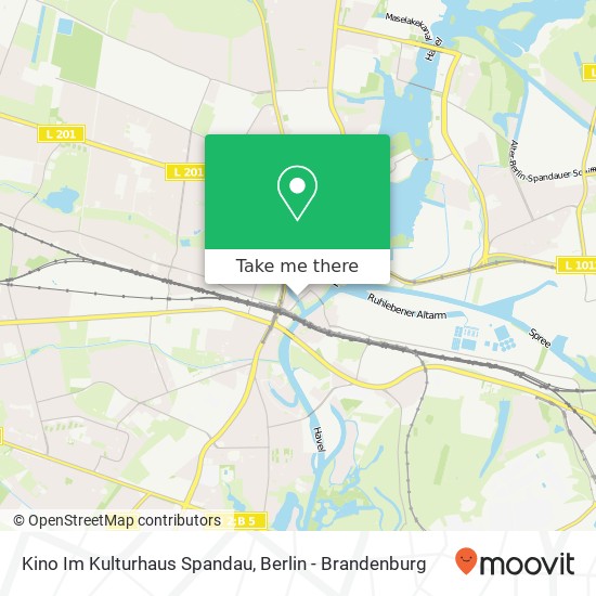 Kino Im Kulturhaus Spandau map