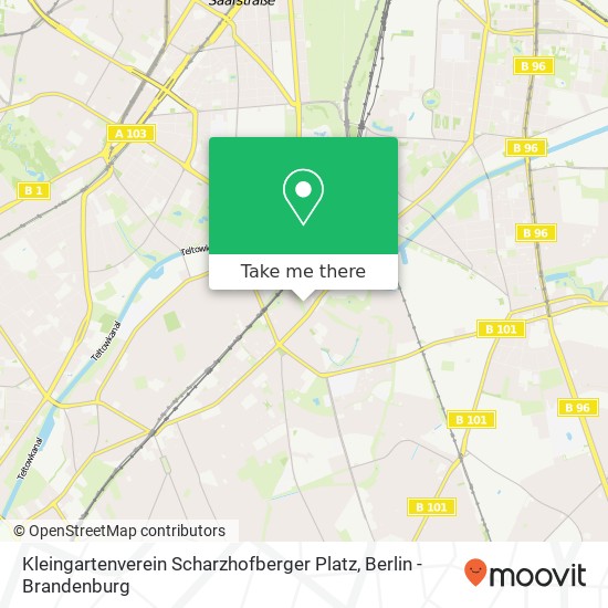 Карта Kleingartenverein Scharzhofberger Platz