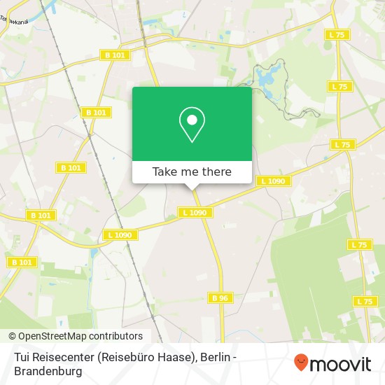Tui Reisecenter (Reisebüro Haase) map