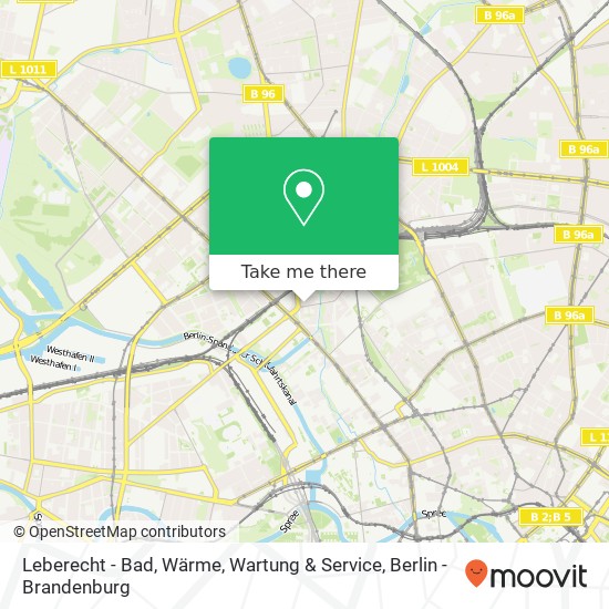 Leberecht - Bad, Wärme, Wartung & Service map