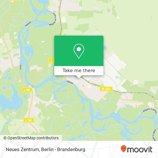 Neues Zentrum map