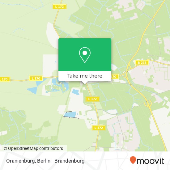 Oranienburg map