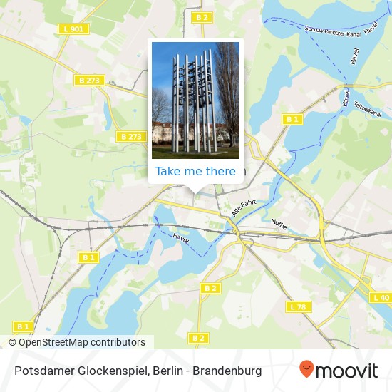 Potsdamer Glockenspiel map