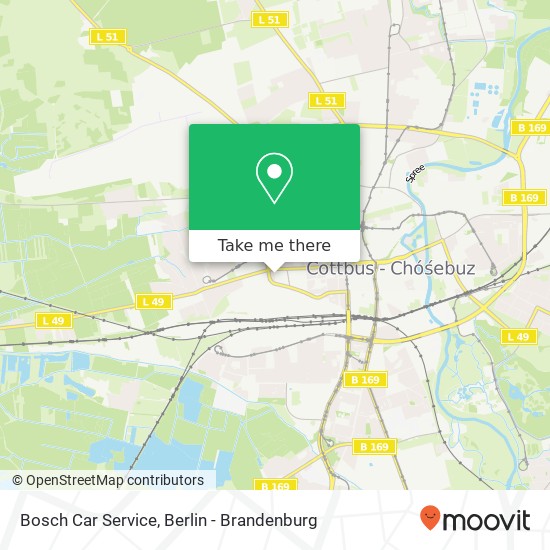 Bosch Car Service map