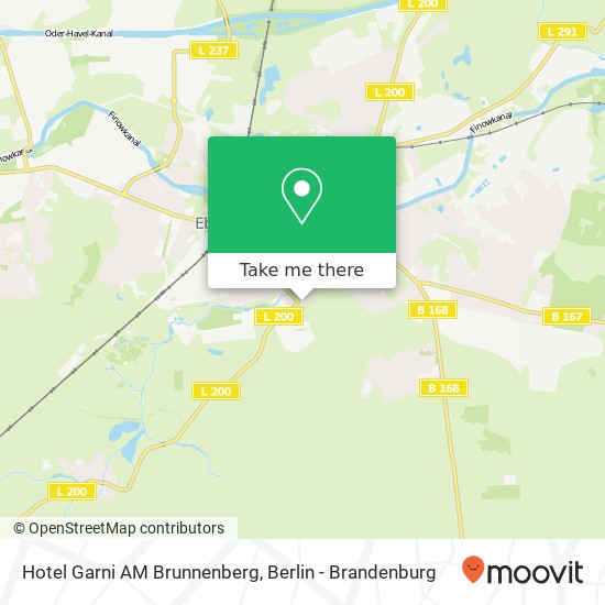 Hotel Garni AM Brunnenberg map