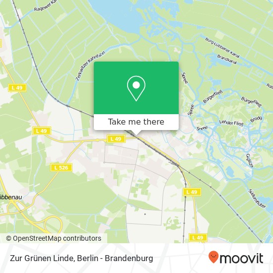 Zur Grünen Linde map
