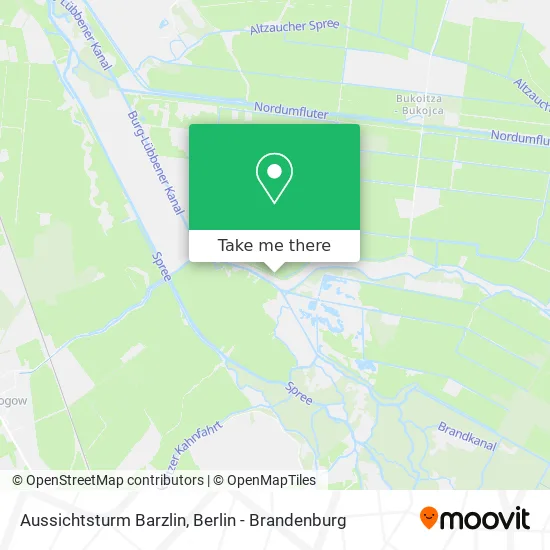 Карта Aussichtsturm Barzlin
