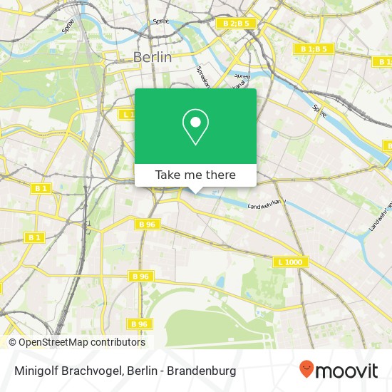 Minigolf Brachvogel map