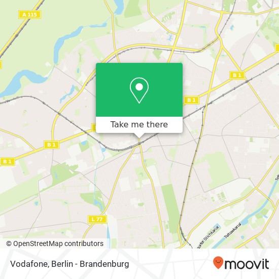 Vodafone map