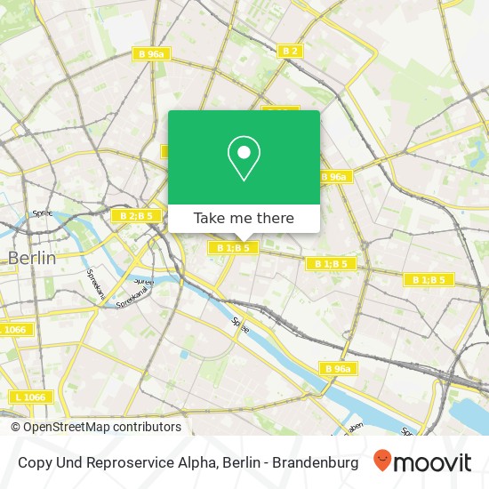 Copy Und Reproservice Alpha map