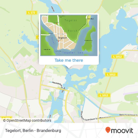 Tegelort map