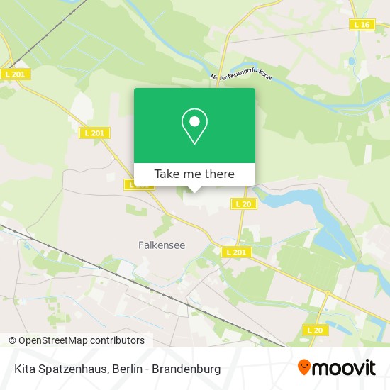 Карта Kita Spatzenhaus