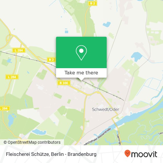 Fleischerei Schütze map