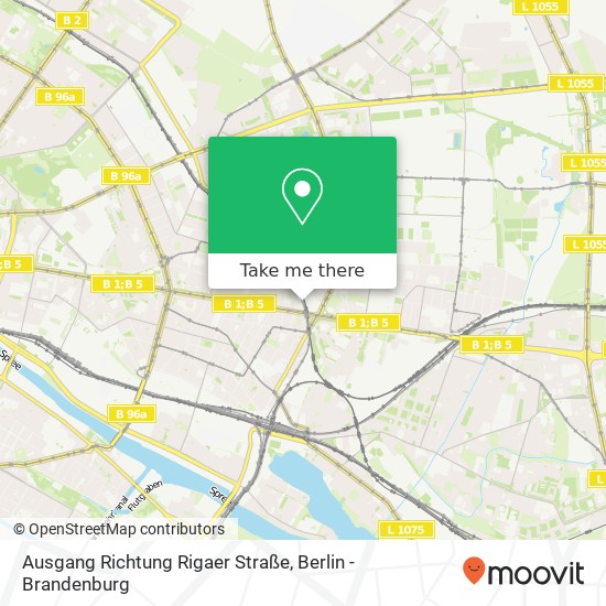 Ausgang Richtung Rigaer Straße map