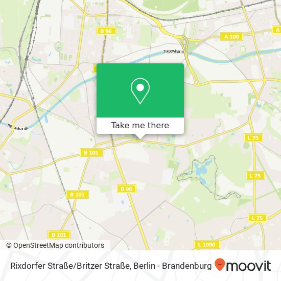 Rixdorfer Straße / Britzer Straße map