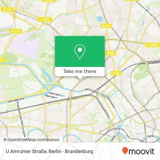 U Amrumer Straße map