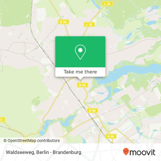 Waldseeweg map