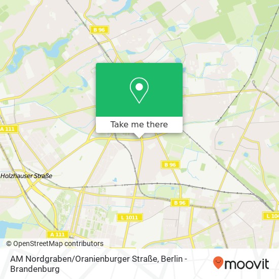 AM Nordgraben / Oranienburger Straße map