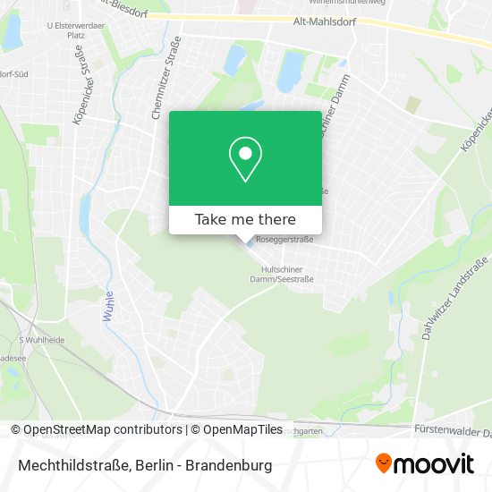 Карта Mechthildstraße