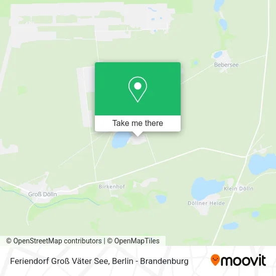 Карта Feriendorf Groß Väter See