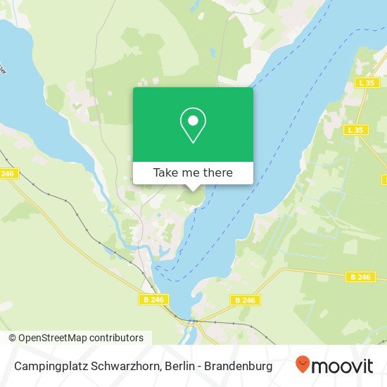 Карта Campingplatz Schwarzhorn