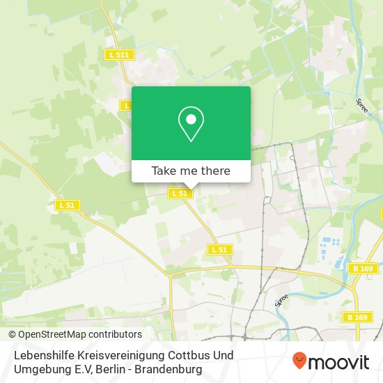 Lebenshilfe Kreisvereinigung Cottbus Und Umgebung E.V map