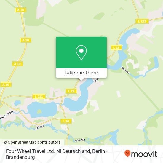 Карта Four Wheel Travel Ltd. Nl Deutschland