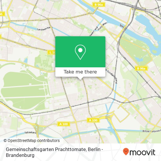 Gemeinschaftsgarten Prachttomate map