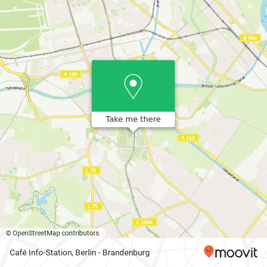 Café Info-Station map